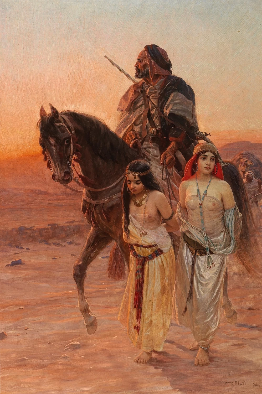 Ragazze schiave rapite nel deserto
